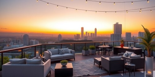 Vantagens de escolher um espaço rooftop para festa de aniversário