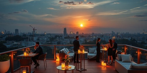 Por que um espaço rooftop para festa de aniversário torna o evento inesquecível