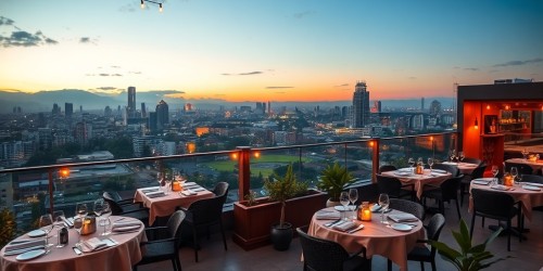 Restaurante rooftop em São Paulo com carta de vinhos: o local ideal para festa de aniversário