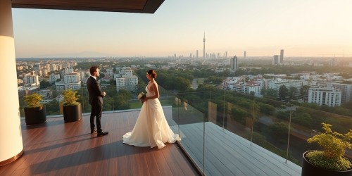 Guia completo de espaço rooftop para casamento na Zona Oeste de São Paulo