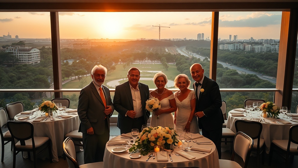 Tendências que encantam nas bodas de ouro em São Paulo