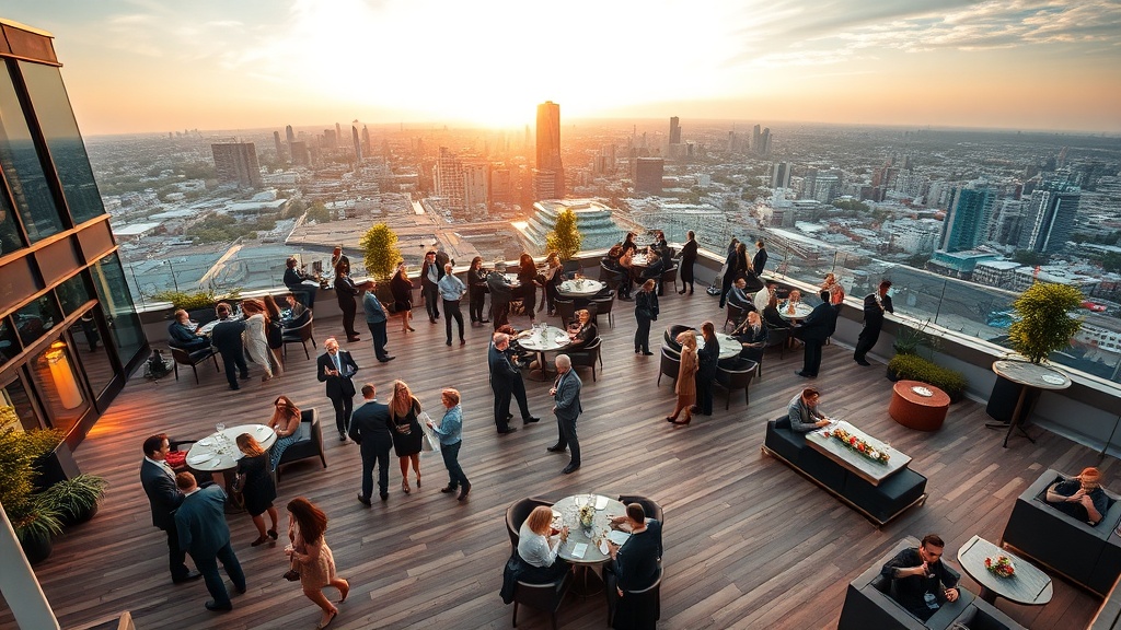 Como funciona na prática a organização de um evento em um bom espaço