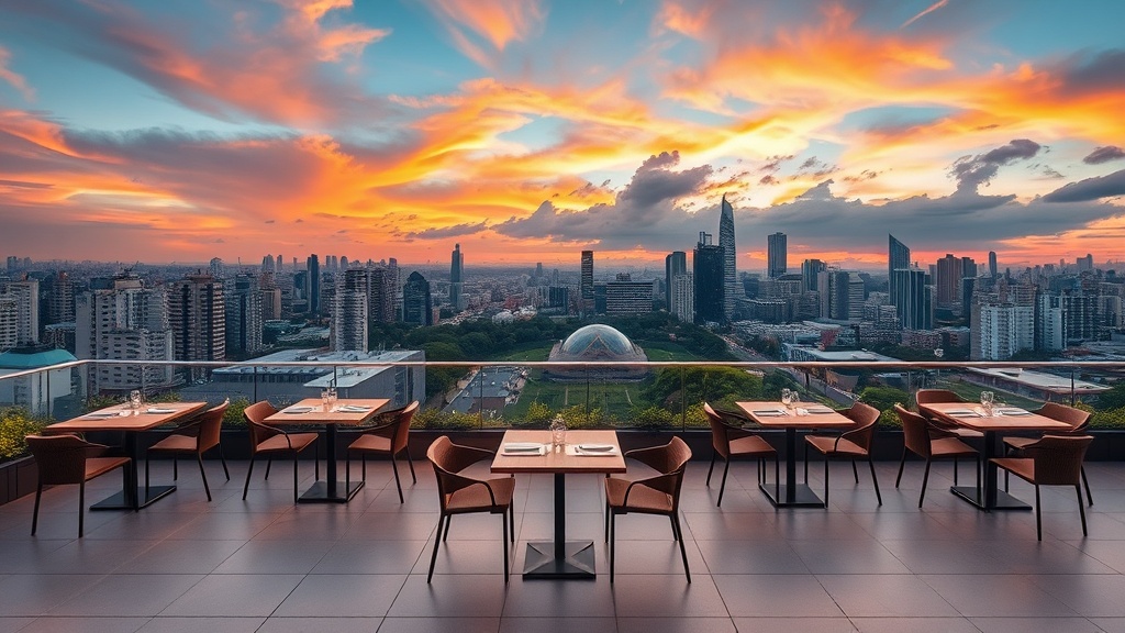 Reserva Rooftop: estrutura, gastronomia e vista para eventos realmente memoráveis