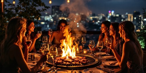 Descubra um novo jeito de celebrar com parrilla e vinho