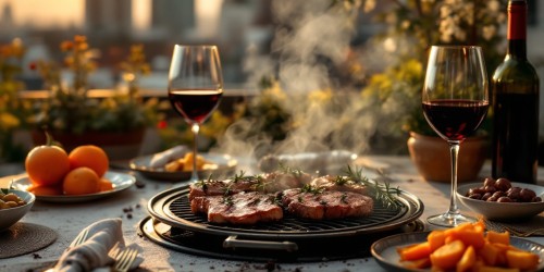 Como criar um aniversário memorável com parrilla e vinho