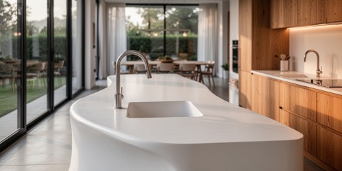 Principais aplicações da bancada em Corian na arquitetura
