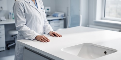 Como escolher bancadas em Corian para clínicas de saúde
