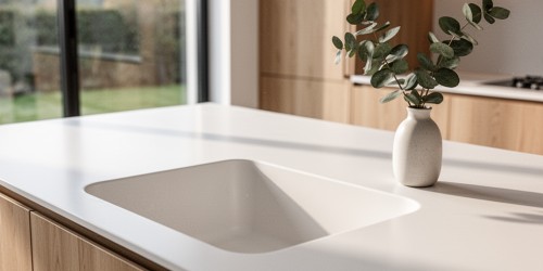 Quando investir em uma pia de Corian sob medida