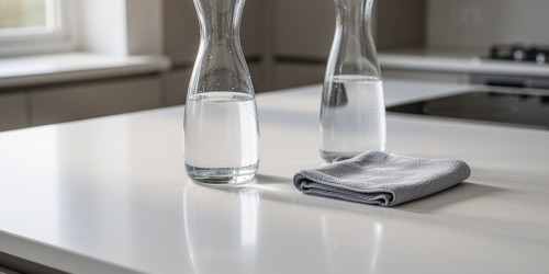 Como manter uma bancada em Corian sempre impecável