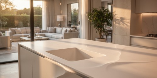 Como a pia de Corian sob medida valoriza seu imóvel