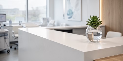 Por que usar bancadas em Corian para clínicas modernas