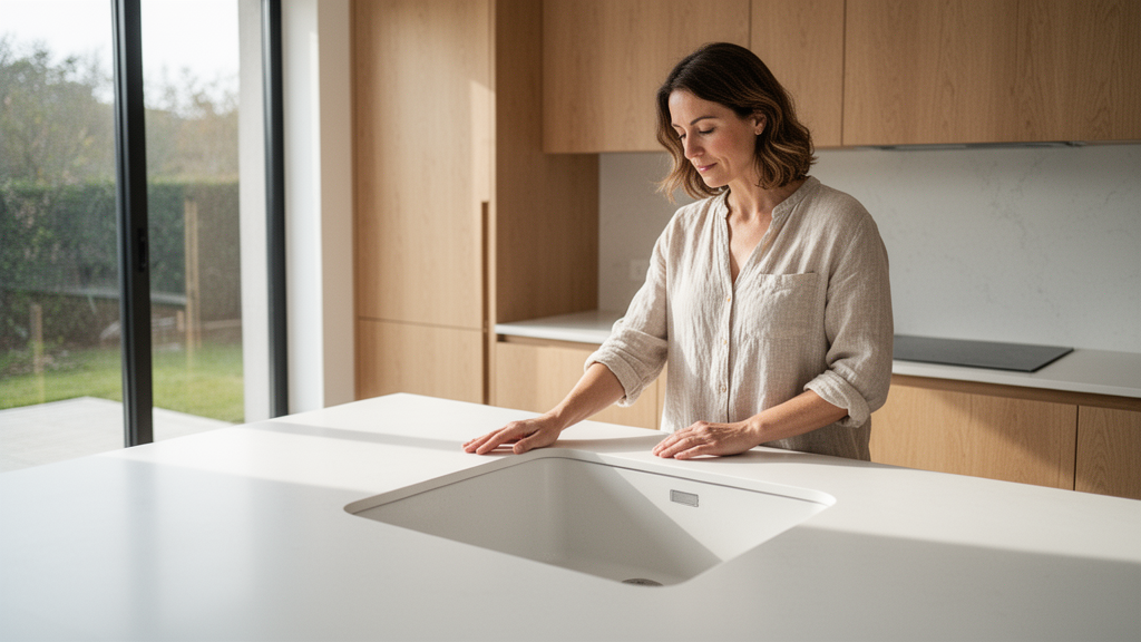 Pia de Corian sob medida: conceito, aplicações e benefícios essenciais