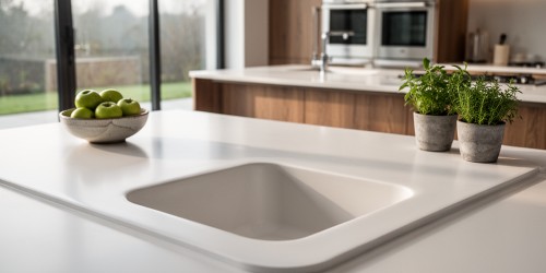 Vantagens da bancada de cozinha em Corian sob medida