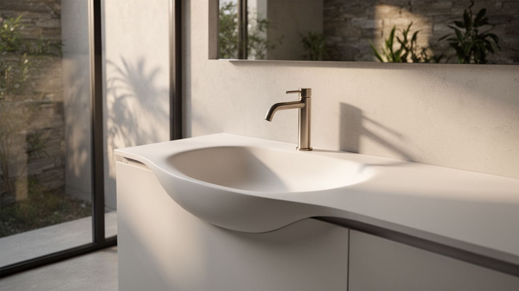 Cubas em Corian personalizadas: definição, usos e contexto premium
