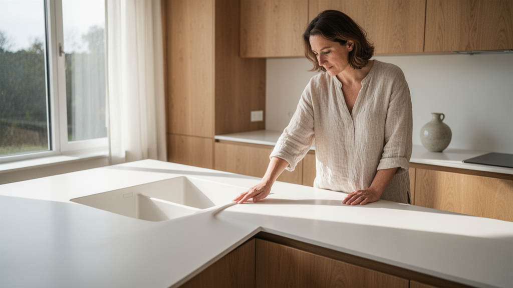Pia de Corian sob medida: conceito, possibilidades e contexto