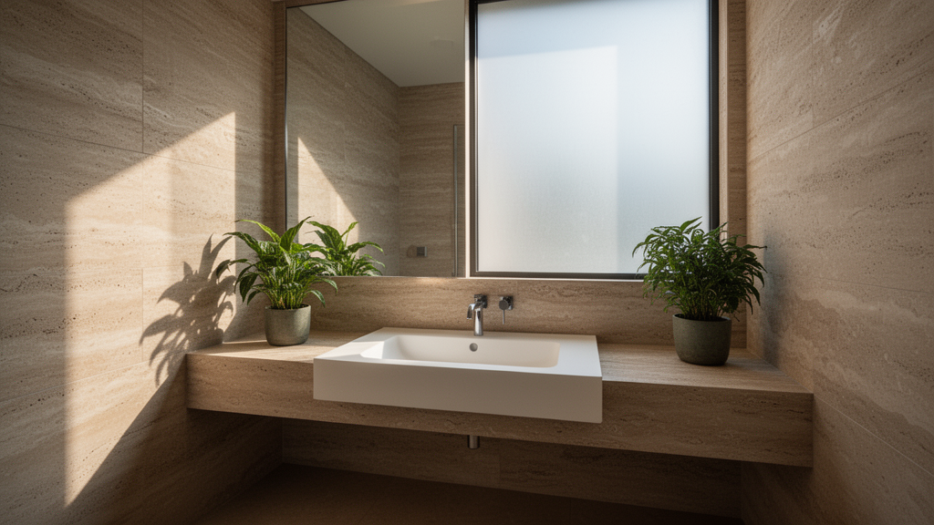 Tendências em banheiros de luxo: minimalismo, continuidade e bem-estar