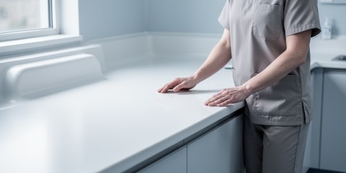 O papel das bancadas em Corian na área da saúde