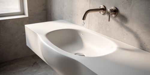 Como a cuba em Corian valoriza o design do banheiro