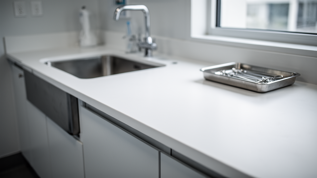 Corian em foco: o que é e por que ele transforma ambientes clínicos