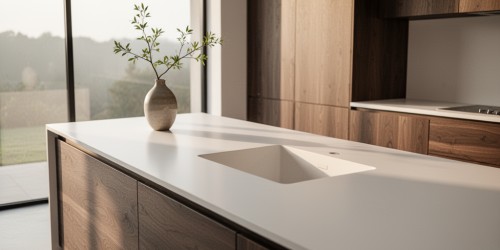 Pia de Corian sob medida valoriza projetos de alto padrão