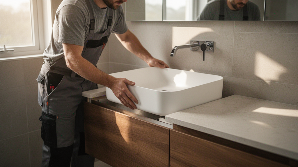 Instalação e manutenção descomplicadas das cubas em Corian