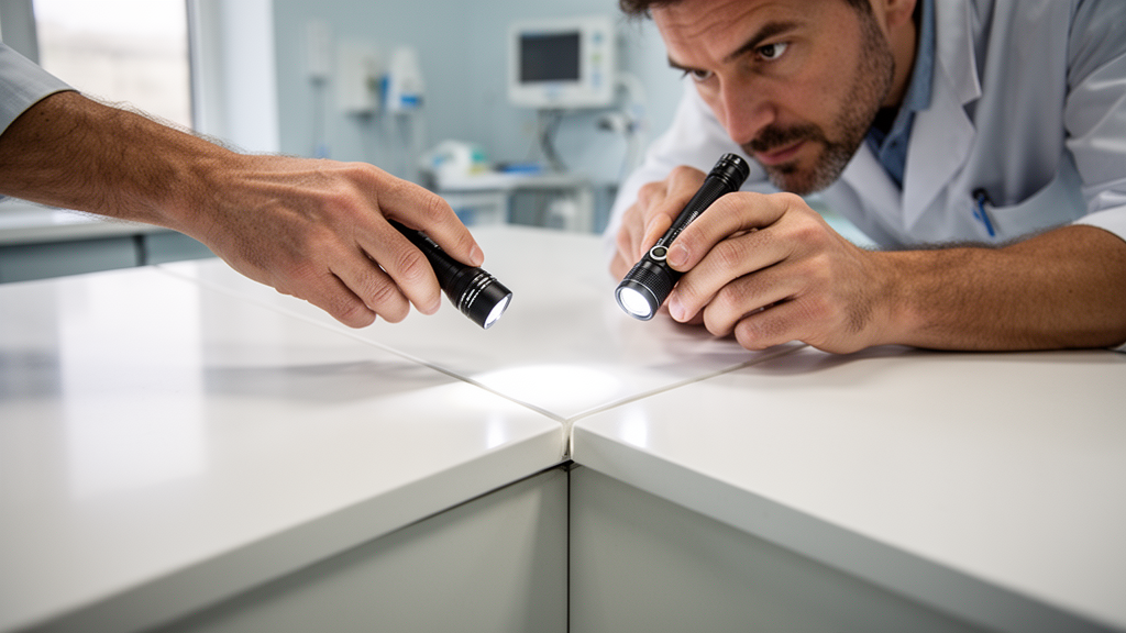 Como avaliar resistência, higienização e emendas invisíveis no Corian