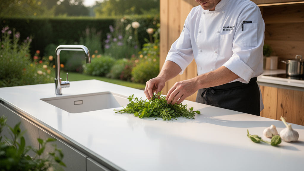 O que é Corian e por que ele redefine a área gourmet