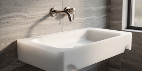 Cuba em Corian para projetos de arquitetura premium