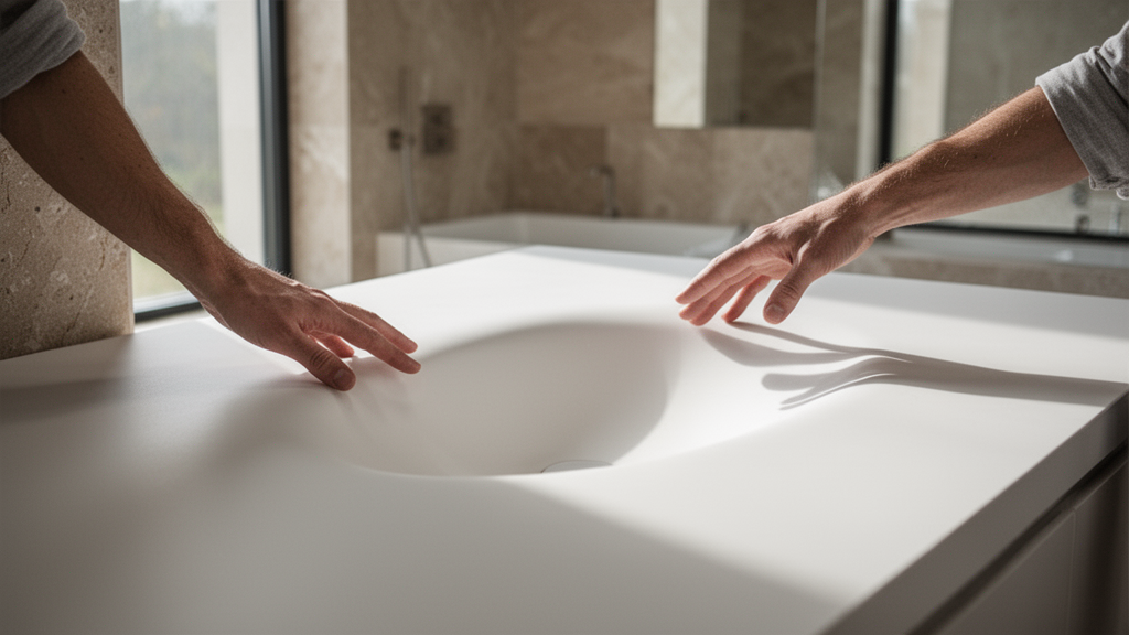 O essencial sobre cubas em Corian: definição e contexto premium