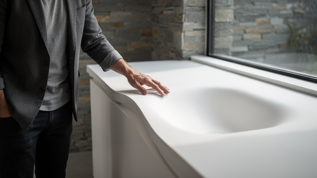 Corian® além da pedra: a superfície que permite cubas impecáveis