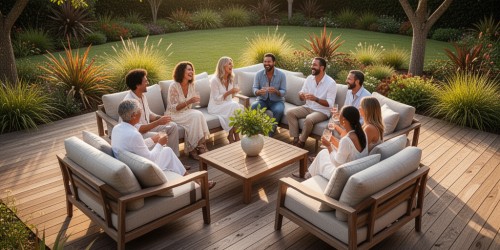 Benefícios do deck de madeira em áreas de convivência