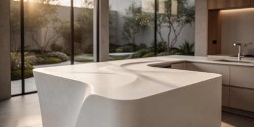 Bancada em Corian para quem busca exclusividade