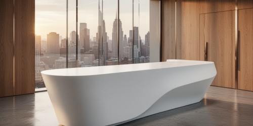 Bancada em Corian para projetos comerciais exclusivos