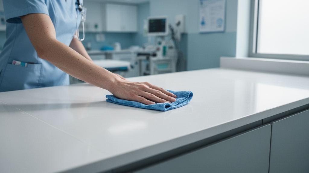 Durabilidade e manutenção do Corian na rotina intensa