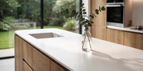 Como a bancada de cozinha em Corian transforma ambientes