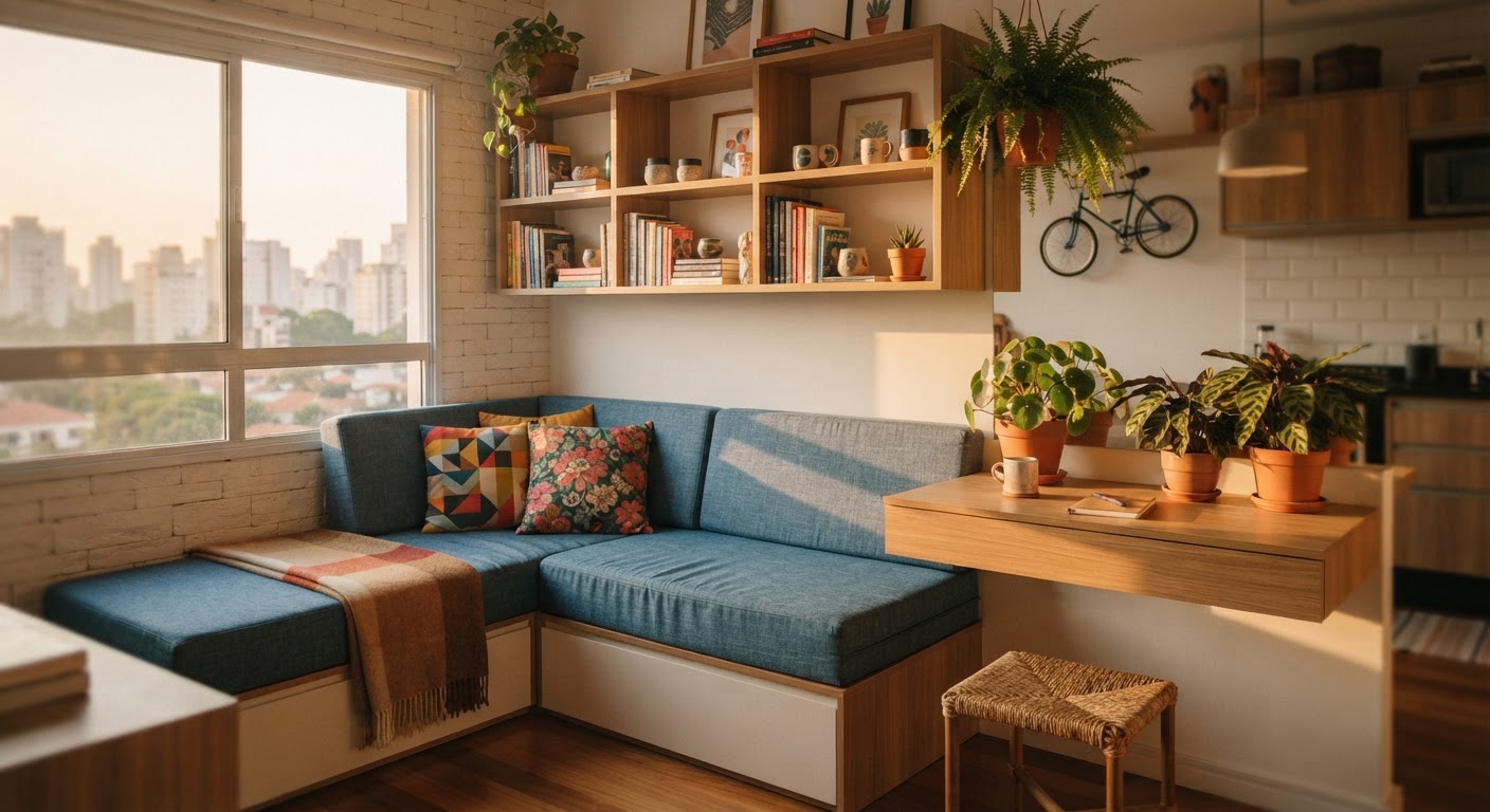 O que são móveis planejados para apartamentos compactos?