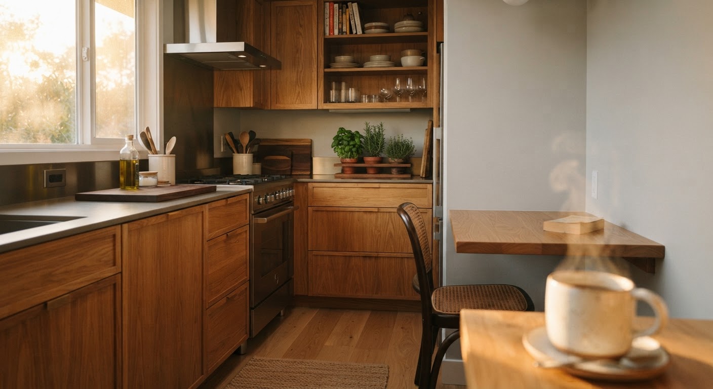 Erros comuns ao mobiliar uma cozinha pequena