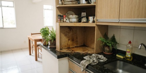 Nichos abertos na cozinha acumulam mais gordura e poeira