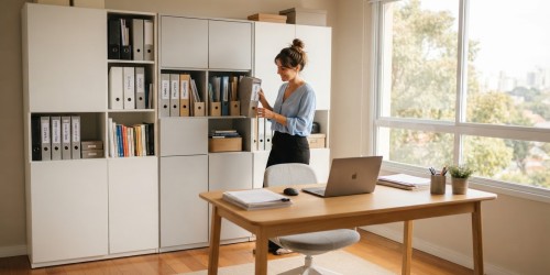 Como escolher armários modulados para organizar documentos
