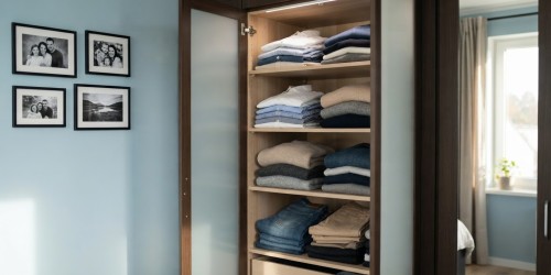 Maleiro no guarda roupa: medidas e usos que merecem atenção