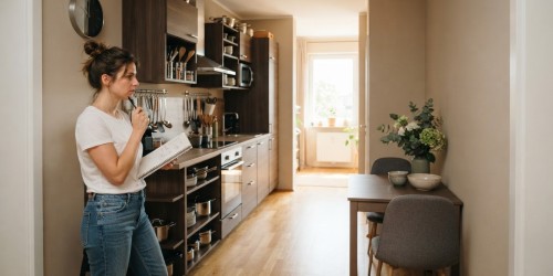Cozinha em corredor: critérios para posicionar móveis modulados