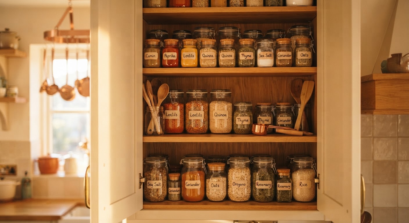 Erros frequentes ao organizar armários de cozinha