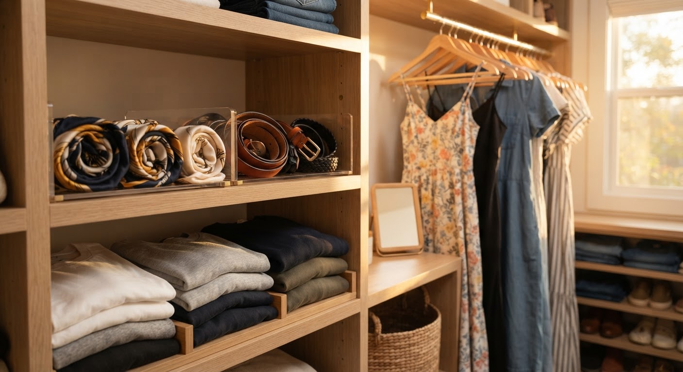 Tendências que tornam closets e armários mais práticos