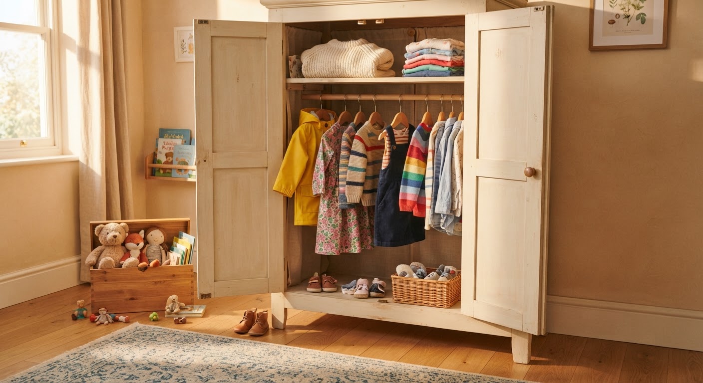 Por que o guarda-roupa infantil precisa de um projeto diferente
