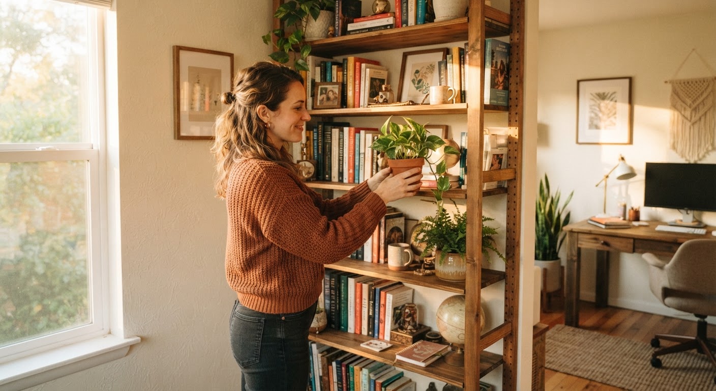 Como as prateleiras reguláveis transformam a organização dos ambientes
