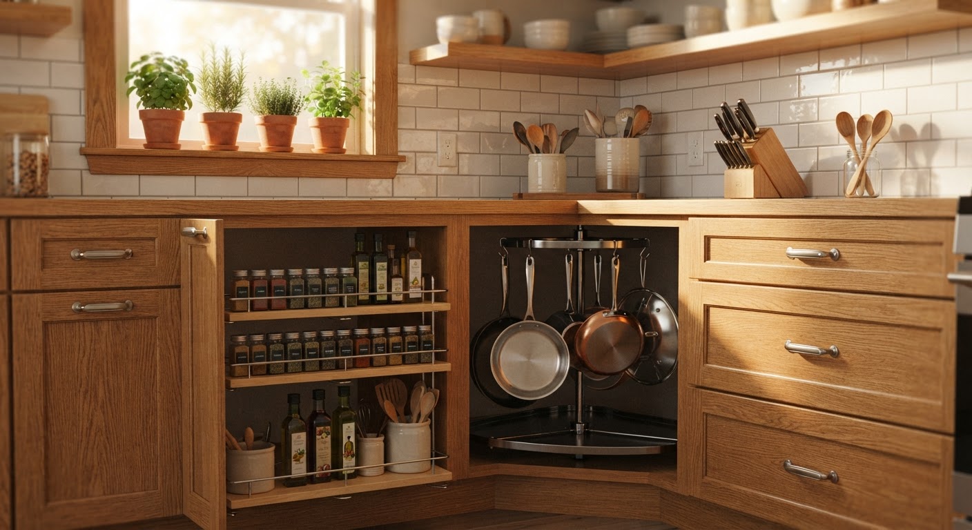 Erros frequentes ao aproveitar os cantos da cozinha