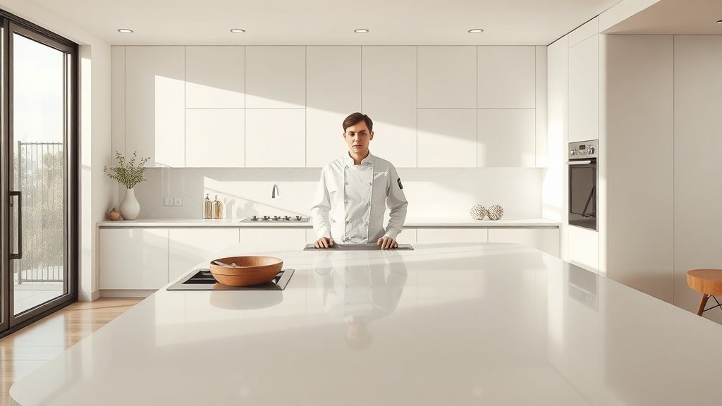 Corian sem emendas: o que é e por que importa em áreas estéreis