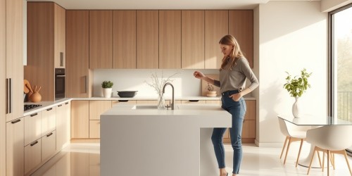 Como o balcão de corian facilita a limpeza e melhora a rotina da cozinha