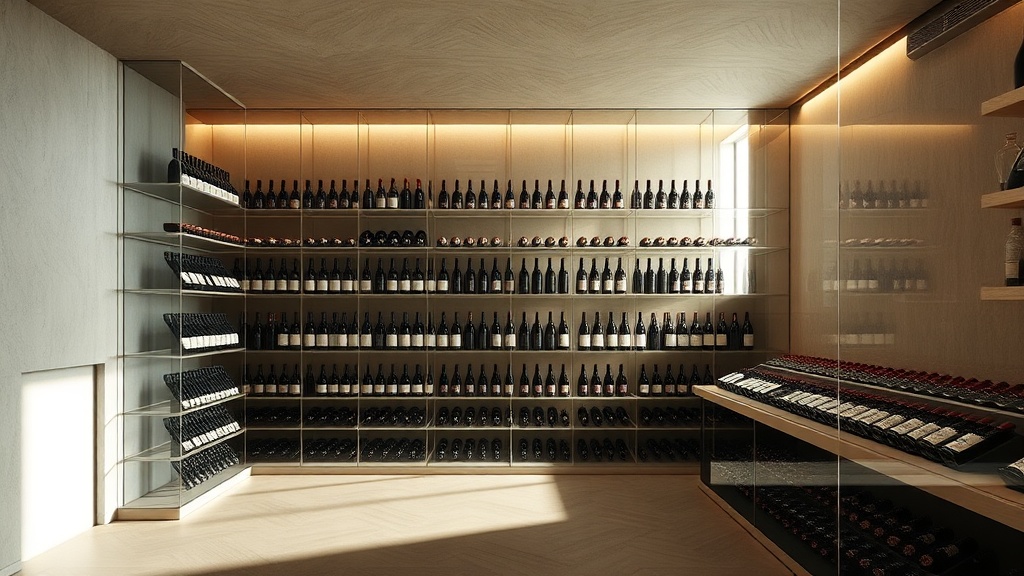 O que é uma adega de vinho em acrílico e por que ela encanta