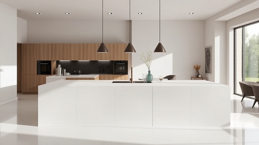 O que é uma ilha de cozinha em Corian® e por que ela encanta